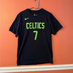 Men’s Nike Jaylen Brown Boston Celtics 2024/2025 city edition name& number shirt